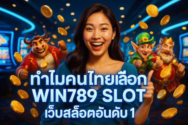 ทำไมคนไทยเลือก WIN789 SLOT เว็บสล็อตอันดับ 1