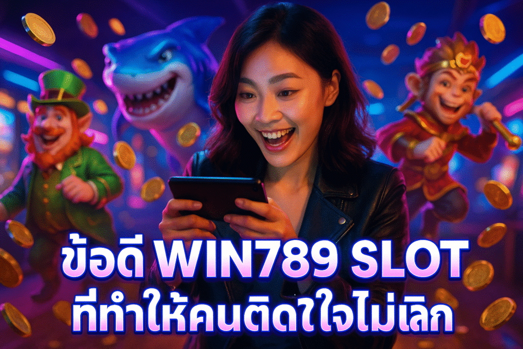 ข้อดี WIN789 SLOT ที่ทำให้คนติดใจไม่เลิก