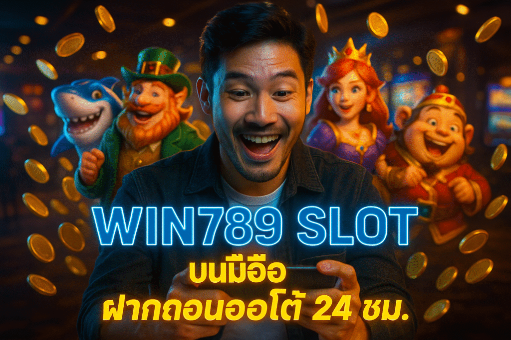 WIN789 SLOT บนมือถือ ฝากถอนออโต้ 24 ชม.