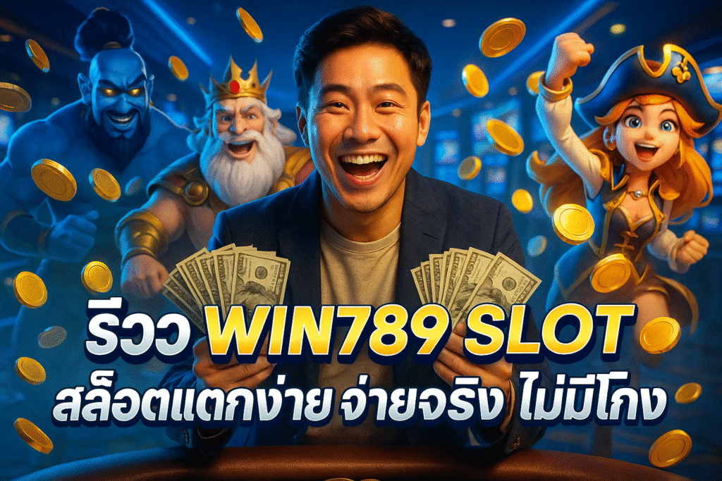 WIN789 SLOT สล็อตแตกง่าย จ่ายจริง ไม่มีโกง