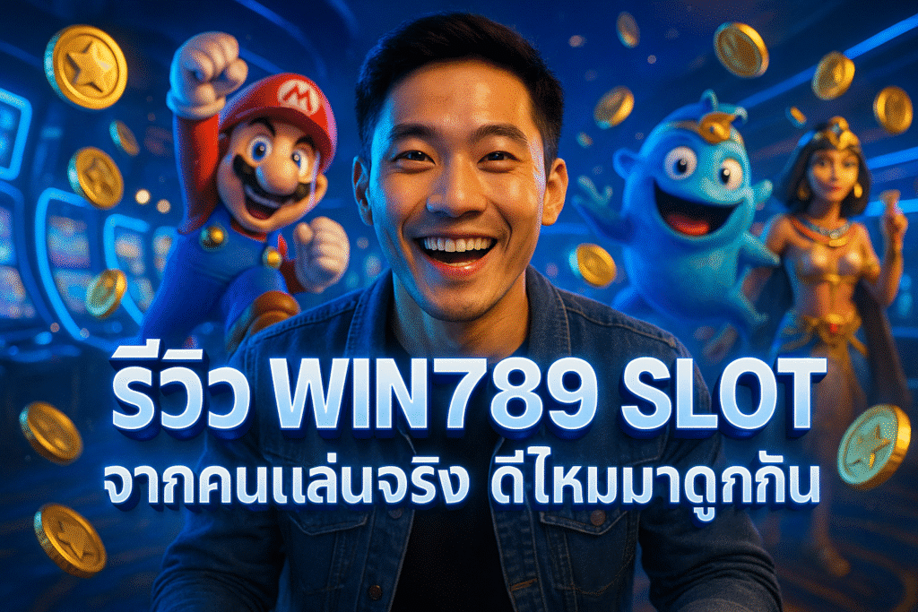 รีวิว WIN789 SLOT จากคนเล่นจริง ดีไหมมาดูกัน