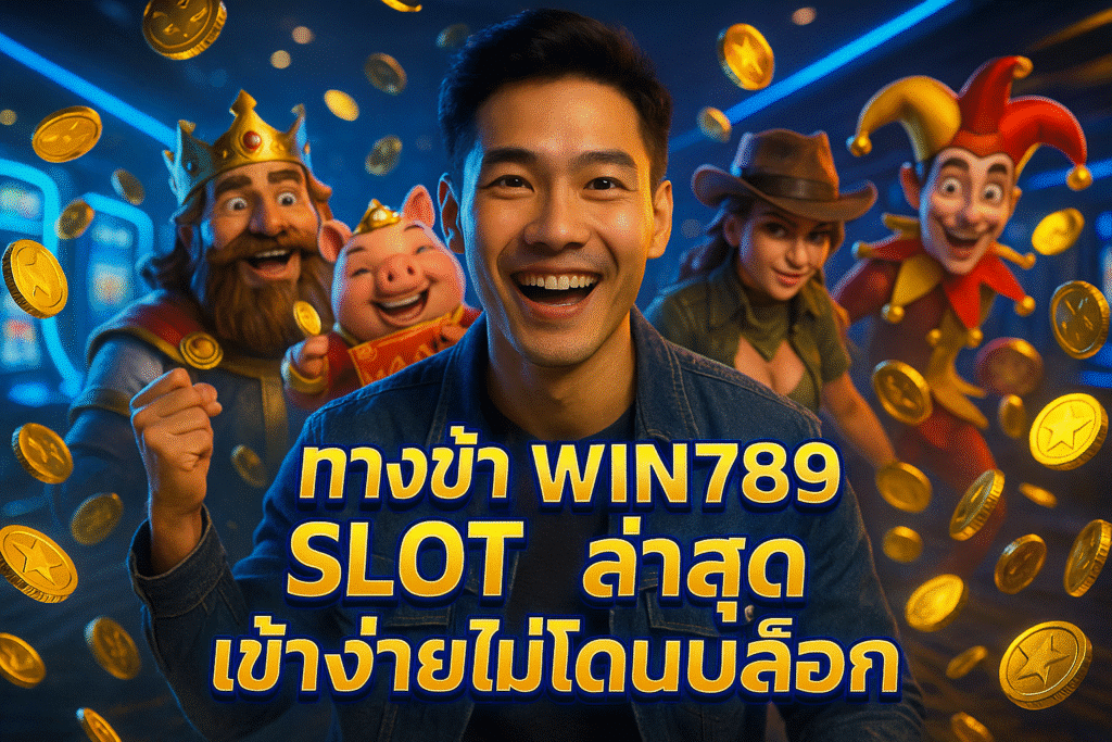 ทางเข้า WIN789 SLOT ล่าสุด เข้าง่ายไม่โดนบล็อก