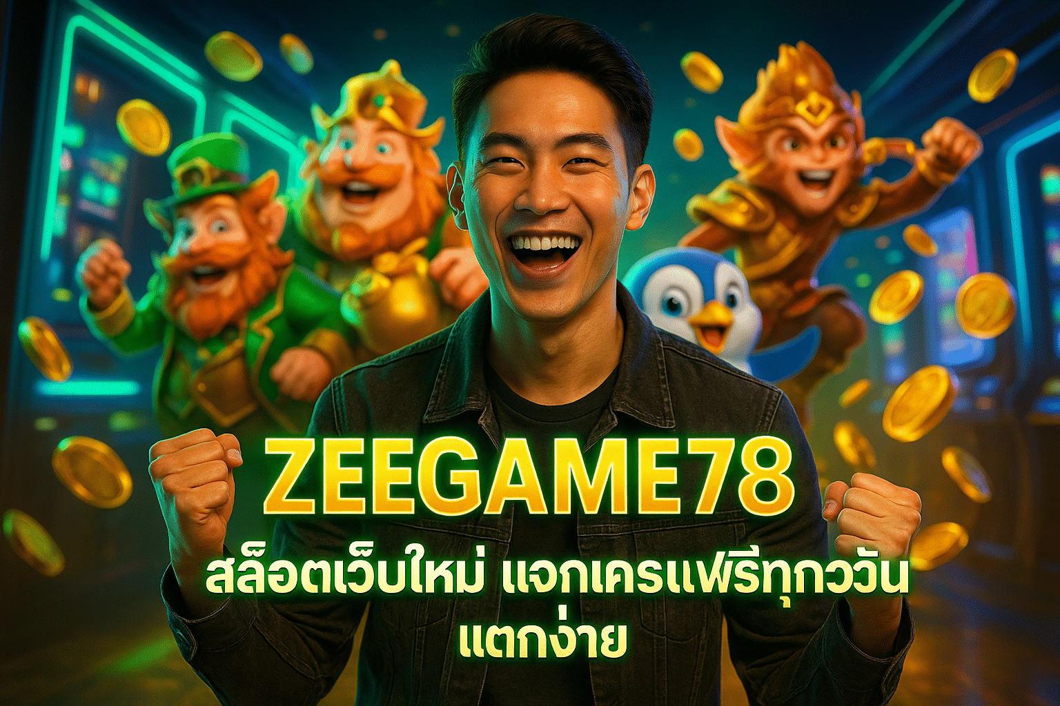 ZEEGAME78 สล็อตเว็บใหม่ แจกเครดิตฟรีทุกวัน แตกง่าย