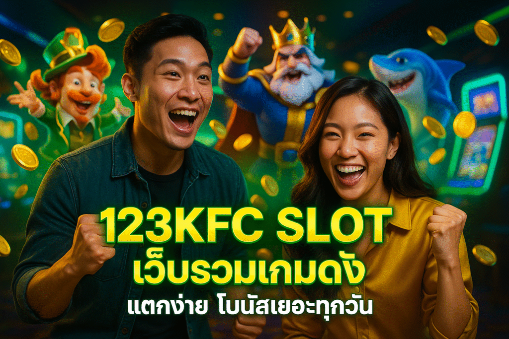 123KFC SLOT เว็บรวมเกมดัง แตกง่าย โบนัสเยอะทุกวัน