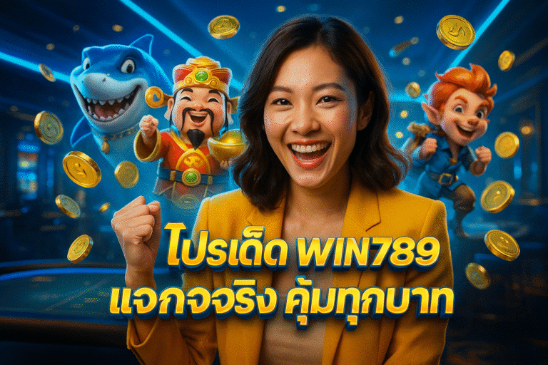 โปรเด็ด WIN789 SLOT แจกจริง คุ้มทุกบาท